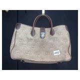 DOONEY & BOURKE DONEGAL CREST DOUBLE HANDLE TOTE,