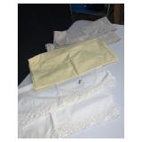 ASSORTED PILLOWCASES (6 TOTAL)