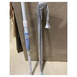 BROOM/MOP HANDLE, CURTAIN ROD