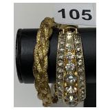 LOIUS RICHARD WRISTWATCH BRONZE FACE WHITE &