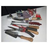 ASSORTED TOOLS, HOSE MENDER, ETC.