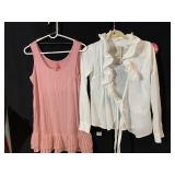 PANTS INC SIZE 4, TANK TOP RUBY RIBBON EUROPEAN