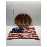 ARROW NOVELTY NEW YORK CITY DECORATIVE PLATE,