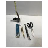 EAGLE LEADS, PRESS STAMPER, GOLD CROSS PENCIL,