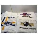 SPORTS TOWELS INCLUDING BUFFALO BILLS, PITTSBURGH