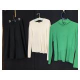 SKIRT & SHIRTS, TALBOTS SKIRT SZ 14, TAILOR SZ L,