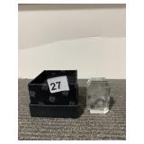 SHAMROCK 3D LASER ETCHED PAPER WEIGHT 2.75" H