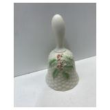 BELLEEK ENCHANTED HOLLY BELL 7TH MARK