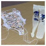 SEXY BODY SUIT VERY SMALL, STOCKINGS, LACE