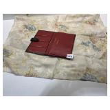 PASSPORT HOLDER LEATHER, SCARF