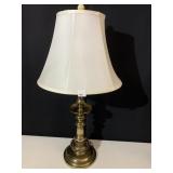 BRASS LAMP 30" H