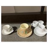 CUPS & SAUCERS, WINDSOR, GERMANY ETC.