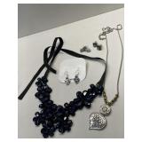 NEW EARRINGS PIERCED, NECKLACE, ETC.