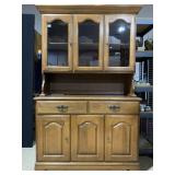 CHINA HUTCH, 2 PIECE 72" H X 44" W X 18" D