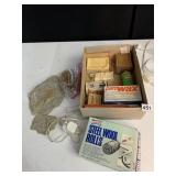 STEEL WOOL, CANDLE, ETC.