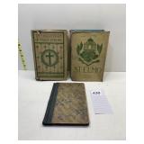 EARLY 1900 RELIGIOUS BOOKS, ST ELMO, THE