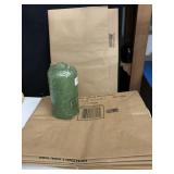LAWN REFUSE BAG 10, SCENTED WOOD CANDLE