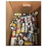 SPRAY PAINTS, ART PAINTS LARGE BOX