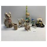 FIGURINES INCLUDING MADE IN JAPAN