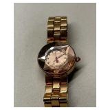 BETSEY JOHNSON GOLD TONE WATCH