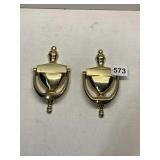 ENGRAVABLE BRASS DOOR KNOCKERS