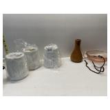 CLIP ON SHADES, PINK DEPRESSION BOWL