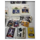 BASEBALL AND STEELER CARDS INCL. KERRY COLLIN COA