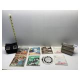VIEW MASTER AND REELS INCLUDING DANIEL BOONE,