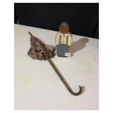 PARASOL, WOODEN MAN