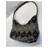 CANYON SKY BLACK AND WHITE PURSE LIGHT USE 3 PC.