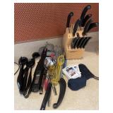 KNIFE SET, KITCHEN UTENSILS