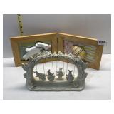 EASTER BUNNIES ON SWING AND CUTE EASTER