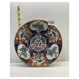 GOLDIMARI HAND PAINTED 10" ASIAN STYLE PLATE
