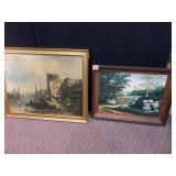 PRINTS ON BOARD LARGES 19 X 23