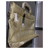 PINK HALEY PURSE GOLD COLOR NEW