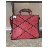 PINK HALEY PURSE WINE COLOR, NEW