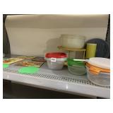 TUPPERWARE, HOT PADS, ETC.