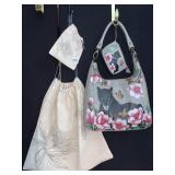 BLUE COACH BAG IN NEW CONDITION!11" X 13"