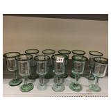 STEMMED WINE GLASSES PONTAL BASE