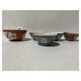 ORIENTAL SMALL BOWLS
