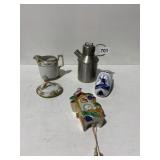 DELFT SHOE, NIPPON CREAMER, SPARTAN PEWTER TEA