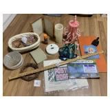 POLLYANNA GAME BOARD, YARD STICK, DRYING RACK