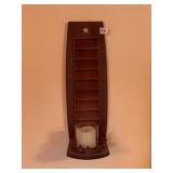 WALL CANDLE HOLDER SHUTTER DESIGN