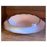 STARLIGHT SERVING TRAY & BOWL