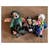 CLOWNS, 1 FOOT CHIPPED