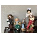 PORCELAIN CLOWNS