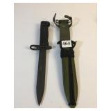 KNIFE USM8A WITH HARD SHELL SHEATH UNBRANDED