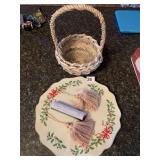 LENOX PLATE, BASKET