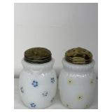 WHITE ANTIQUE HAND PAINTED NON-MATCHING