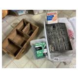 ORGANIZER, WOOD CRATE, 1 1/4" HARDIE BACKER